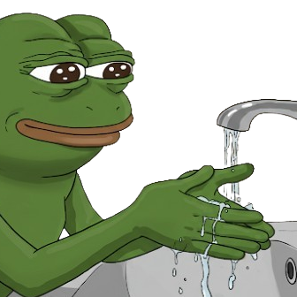 PepeWashingHands